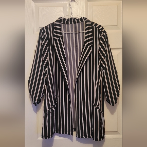 Blazer black/white stripe - Picture 1 of 1